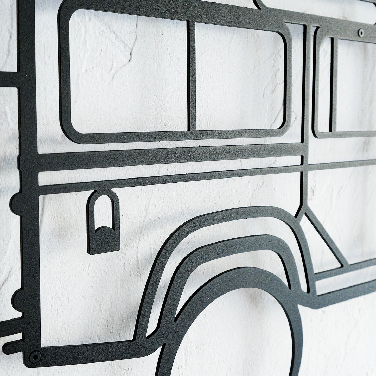 Defender Inspired Metal Wall Art