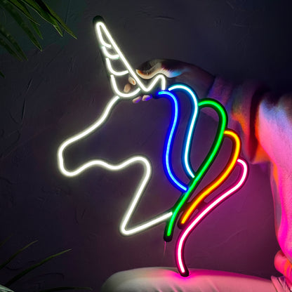 Unicorn Neon Wall Art