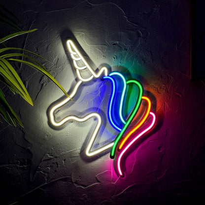 Unicorn Neon Wall Art