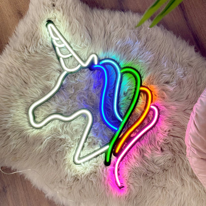 Unicorn Neon Wall Art