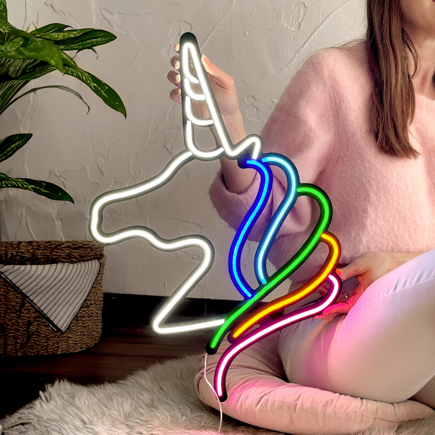 Unicorn Neon Wall Art